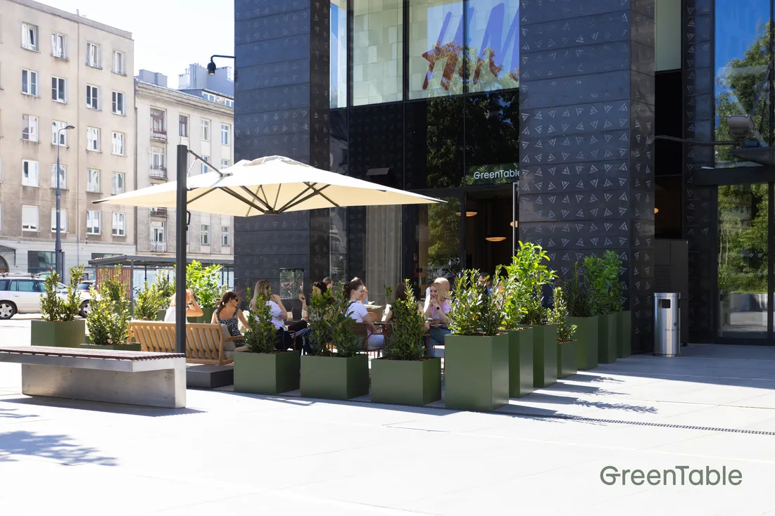 green table